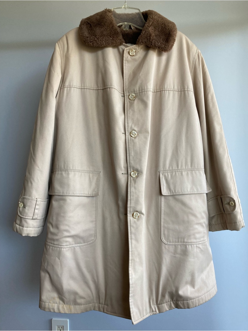 Vintage L.L. Bean Parka with Faux-Fur Collar